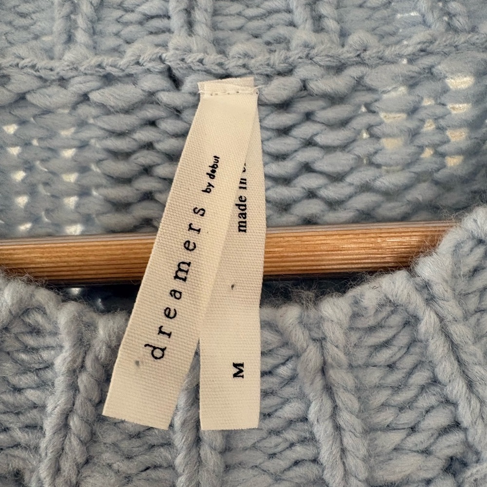 Dreamers Light Blue 'APRÈS' Sweater - Picture 4 of 6